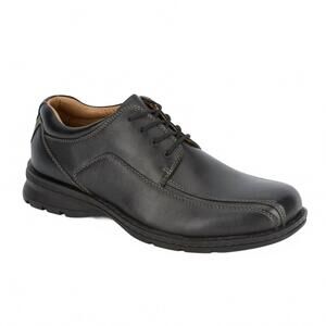 NEW DOCKERS men's trustee leather oxford dress shoe in black